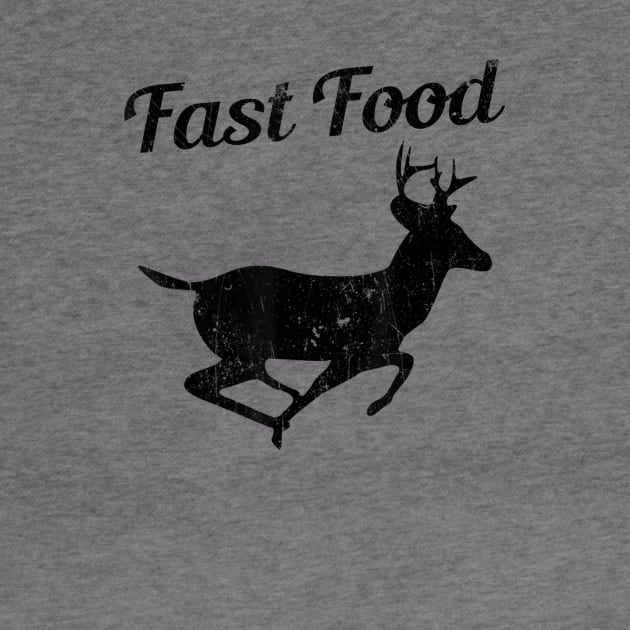 Fast Food Funny Hunting Deer by martinyualiso
